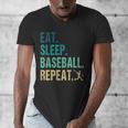 Eat Sleep Baseball Repeat Baseball Player Baseball Men's V-Neck T-Shirt Eat Sleep Baseball Repeat Baseball Player Baseball Men's V-Neck T-Shirt