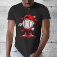 Game Day Baseball Drip Valentine Hearts Sport Lover Men's V-Neck T-Shirt Game Day Baseball Drip Valentine Hearts Sport Lover Men's V-Neck T-Shirt