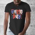 Game Day Baseball Lover Field Day Men Women Kid Men's V-Neck T-Shirt