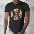 Happy Dot Day Baseball Colorful Polka Dots Boy And Youth Men's V-Neck T-Shirt Happy Dot Day Baseball Colorful Polka Dots Boy And Youth Men's V-Neck T-Shirt