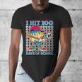I Hit 100 Days Of School 67 Drip Baseball Boys Kids Men's V-Neck T-Shirt I Hit 100 Days Of School 67 Drip Baseball Boys Kids Men's V-Neck T-Shirt