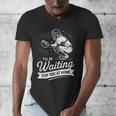 I'Ll Be Waiting For You At Home Baseball Men's V-Neck T-Shirt I'Ll Be Waiting For You At Home Baseball Men's V-Neck T-Shirt