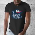 Jarrell Storm Chasers Baseball Big Logo Men's V-Neck T-Shirt Jarrell Storm Chasers Baseball Big Logo Men's V-Neck T-Shirt