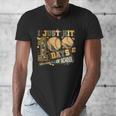 I Just Hit 100 Days Of School Camo Baseball Boy Kids Teacher Men's V-Neck T-Shirt