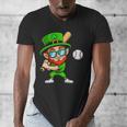Kids St Patricks Day Shirt Leprechaun Baseball Boys Men Men's V-Neck T-Shirt Kids St Patricks Day Shirt Leprechaun Baseball Boys Men Men's V-Neck T-Shirt