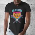 Mason 41 Meme Ice Cream Drip Baseball Birthday Costume Men's V-Neck T-Shirt Mason 41 Meme Ice Cream Drip Baseball Birthday Costume Men's V-Neck T-Shirt