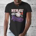 Memaw Rookie Of Year 1st Birthday Baseball Theme Matching Men's V-Neck T-Shirt Memaw Rookie Of Year 1st Birthday Baseball Theme Matching Men's V-Neck T-Shirt