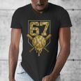 Number 67 Baseball Drip Camo Six Seven Meme Boys Kids Men's V-Neck T-Shirt Number 67 Baseball Drip Camo Six Seven Meme Boys Kids Men's V-Neck T-Shirt