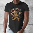 Oh Snap Gingerbread 67 Meme Baseball Christmas Xmas Men's V-Neck T-Shirt