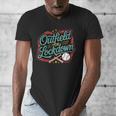 Outfield On Lockdown Baseball Defense Sports Men's V-Neck T-Shirt