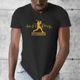 Pittsburgh Lovers Skyline Retro Baseball Heartbeat Men Women Men's V-Neck T-Shirt