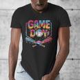 Retro Game Day Baseball Ice Cream Drip For Men Boy Kids Men's V-Neck T-Shirt Retro Game Day Baseball Ice Cream Drip For Men Boy Kids Men's V-Neck T-Shirt