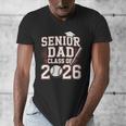 Senior Dad Class Of 2026 Graduate Baseball 2026 Graduation Men's V-Neck T-Shirt Senior Dad Class Of 2026 Graduate Baseball 2026 Graduation Men's V-Neck T-Shirt