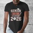 Senior Mom Class Of 2026 Graduate Baseball 2026 Graduation Men's V-Neck T-Shirt Senior Mom Class Of 2026 Graduate Baseball 2026 Graduation Men's V-Neck T-Shirt