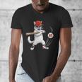 Six Seven 67 Baseball Cat Birthday Men Kids Boys Men's V-Neck T-Shirt Six Seven 67 Baseball Cat Birthday Men Kids Boys Men's V-Neck T-Shirt