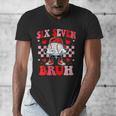 Six Seven 67 Bruh 6 7 Meme Baseball Ice Cream Drip Valentine Men's V-Neck T-Shirt Six Seven 67 Bruh 6 7 Meme Baseball Ice Cream Drip Valentine Men's V-Neck T-Shirt