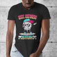 Six Seven 67 Meme Ice Cream Drip Baseball Dabbing Boy Kids Men's V-Neck T-Shirt Six Seven 67 Meme Ice Cream Drip Baseball Dabbing Boy Kids Men's V-Neck T-Shirt