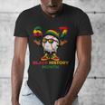 Six Seven History Month Baseball Drip Sports Men's V-Neck T-Shirt