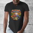 Spring Training 2026 Baseball Fan Retro Palm Cactus Men's V-Neck T-Shirt Spring Training 2026 Baseball Fan Retro Palm Cactus Men's V-Neck T-Shirt