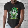 St Patrick Day Baseball Drip Ice Cream Men Boys Kids Men's V-Neck T-Shirt St Patrick Day Baseball Drip Ice Cream Men Boys Kids Men's V-Neck T-Shirt