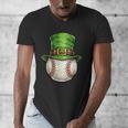 St Patricks Day Baseball Player Leprechaun Hat Men Boys Kids Men's V-Neck T-Shirt St Patricks Day Baseball Player Leprechaun Hat Men Boys Kids Men's V-Neck T-Shirt