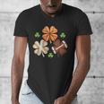 St Patricks Day Shamrock Basketball Baseball Irish Boys Men Men's V-Neck T-Shirt St Patricks Day Shamrock Basketball Baseball Irish Boys Men Men's V-Neck T-Shirt