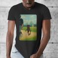 Tung Tung Tung Sahur Baseball Meme Men's V-Neck T-Shirt Tung Tung Tung Sahur Baseball Meme Men's V-Neck T-Shirt