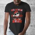 Valentines Day Baseball Six Seven 67 Meme Heart Baseball Dab Men's V-Neck T-Shirt Valentines Day Baseball Six Seven 67 Meme Heart Baseball Dab Men's V-Neck T-Shirt