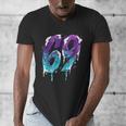 Vintage Baseball 69 Number Men's V-Neck T-Shirt