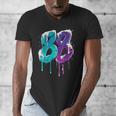 Vintage Baseball 88 Number Men's V-Neck T-Shirt Vintage Baseball 88 Number Men's V-Neck T-Shirt