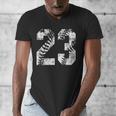 Vintage Baseball Number 23 Jersey Player Uniform Men's V-Neck T-Shirt