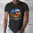 Women's Father Son Baseball Father's Day Men's V-Neck T-Shirt