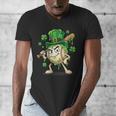 Women's St Patricks Day Baseball Leprechaun Shamrock Player Boys Kid Men's V-Neck T-Shirt Women's St Patricks Day Baseball Leprechaun Shamrock Player Boys Kid Men's V-Neck T-Shirt
