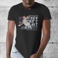 They Can't Hit Schlitt Cam Schlittler New York Baseball MLBP Men's V-Neck T-Shirt They Can't Hit Schlitt Cam Schlittler New York Baseball MLBP Men's V-Neck T-Shirt