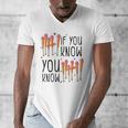 6 7 If You Know You Know Baseball Ice Cream Dip Men's V-Neck T-Shirt