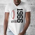 60th Birthday Baseball Limited Edition 1966 Men's V-Neck T-Shirt 60th Birthday Baseball Limited Edition 1966 Men's V-Neck T-Shirt