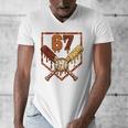 67 Baseball Drip Thanksgiving Six Seven Boys Teens Kids Men's V-Neck T-Shirt 67 Baseball Drip Thanksgiving Six Seven Boys Teens Kids Men's V-Neck T-Shirt