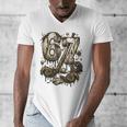 67 Baseball Six Seven Baseball 6 7 Kids Boys Girls Men's V-Neck T-Shirt 67 Baseball Six Seven Baseball 6 7 Kids Boys Girls Men's V-Neck T-Shirt