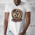 67 Ice Cream Drip Six Seven Baseball Premium Tri-Blend Men's V-Neck T-Shirt 67 Ice Cream Drip Six Seven Baseball Premium Tri-Blend Men's V-Neck T-Shirt