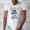67 Meme Six Seven Baseball Ice Cream Drip Girls Boys Premium Tri-Blend Men's V-Neck T-Shirt
