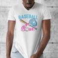 Baseball Or Bows Brother Loves You Gender Reveal Boy Or Girl Men's V-Neck T-Shirt Baseball Or Bows Brother Loves You Gender Reveal Boy Or Girl Men's V-Neck T-Shirt
