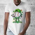 Baseball Drip Ice Cream Apparel Boy Youth St Patrick’s Day Men's V-Neck T-Shirt Baseball Drip Ice Cream Apparel Boy Youth St Patrick’s Day Men's V-Neck T-Shirt