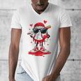 Baseball Drip Ice Cream Sunglasses Boys Youth Kids Valentine Men's V-Neck T-Shirt Baseball Drip Ice Cream Sunglasses Boys Youth Kids Valentine Men's V-Neck T-Shirt