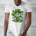 Baseball Drip Icecream Apparel Youth Boy St Patrick Day Men's V-Neck T-Shirt Baseball Drip Icecream Apparel Youth Boy St Patrick Day Men's V-Neck T-Shirt