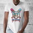 Baseball Drip Number 67 Player 6-7 Six Seven Meme Gen Alpha Men's V-Neck T-Shirt