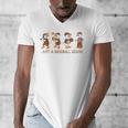 Baseball Goose Baseball Silly Goose Game Day Sports Men's V-Neck T-Shirt Baseball Goose Baseball Silly Goose Game Day Sports Men's V-Neck T-Shirt