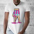 Baseball Ice Cream Drip Boys Glove Sprinkles Baseball Lover Men's V-Neck T-Shirt Baseball Ice Cream Drip Boys Glove Sprinkles Baseball Lover Men's V-Neck T-Shirt