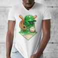 Baseball Life Style Ice Cream Drip Green Premium Tri-Blend Men's V-Neck T-Shirt Baseball Life Style Ice Cream Drip Green Premium Tri-Blend Men's V-Neck T-Shirt