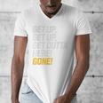 Baseball Player Get Up Get Outta Here Gone Home Run Men's V-Neck T-Shirt