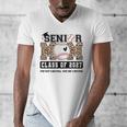 Baseball Senior Class Of 2027 Senior 2027 Graduation Women Men's V-Neck T-Shirt Baseball Senior Class Of 2027 Senior 2027 Graduation Women Men's V-Neck T-Shirt